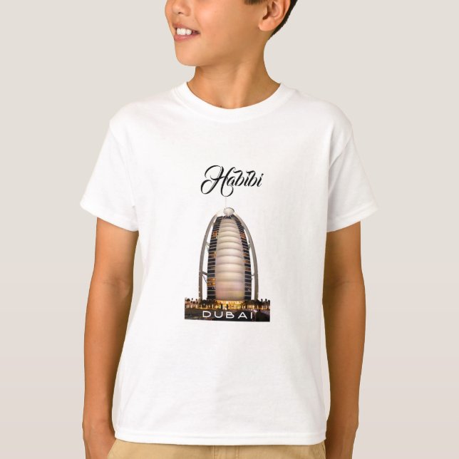 T-shirt Habibi (Boys Travel Tee) (Devant)