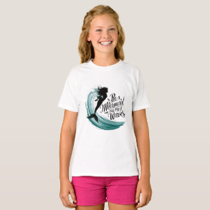 T-shirt Habilitation de la sirène : rouler dans les vagues