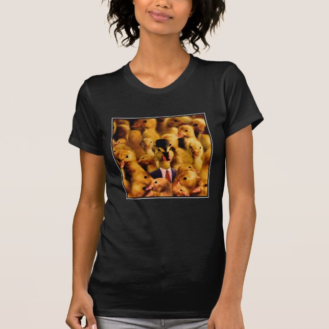 T-shirt Habillé pour le canard de succès (Devant)