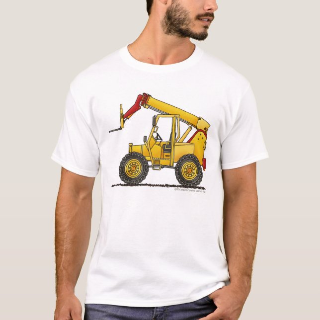 T-shirt Habillement articulant de construction d'ascenseur (Devant)