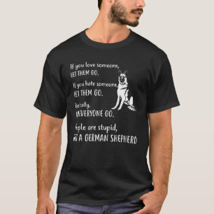 T-shirt Habillement berger allemand obtenir un berger chie