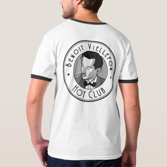 T-shirt Habillement - club chaud de Benoit (front&back de (Dos)