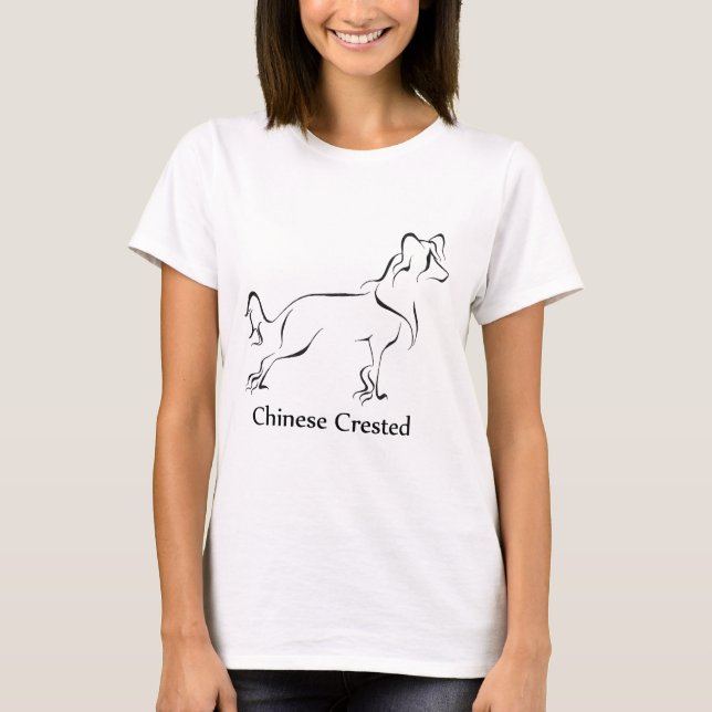 T-shirt Habillement crêté chinois (Devant)