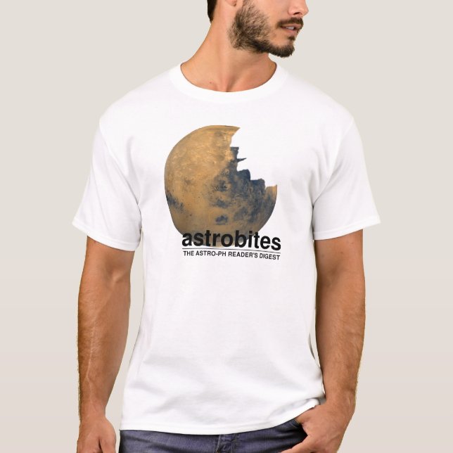 T-shirt Habillement d'Astrobites (Devant)