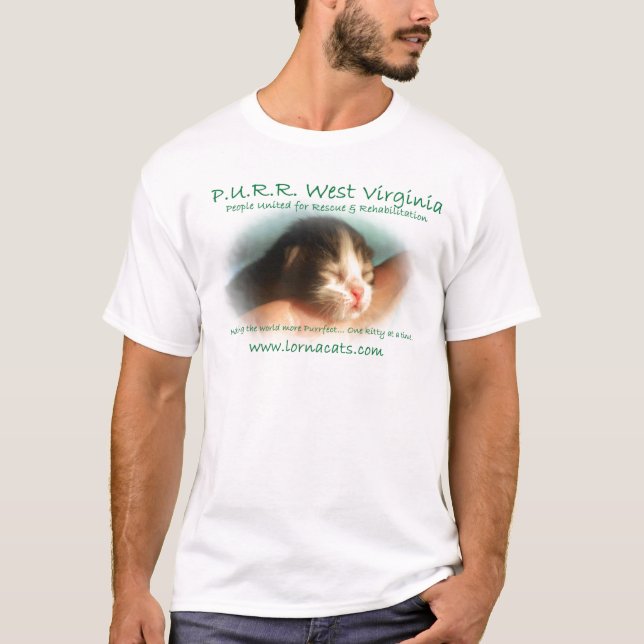 T-shirt Habillement de bébé de RONRONNEMENT (Devant)