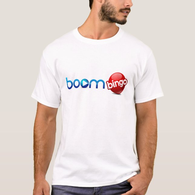 T-shirt Habillement de bingo-test de boom (Devant)