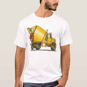 T-shirt Habillement de camion de mélangeur concret