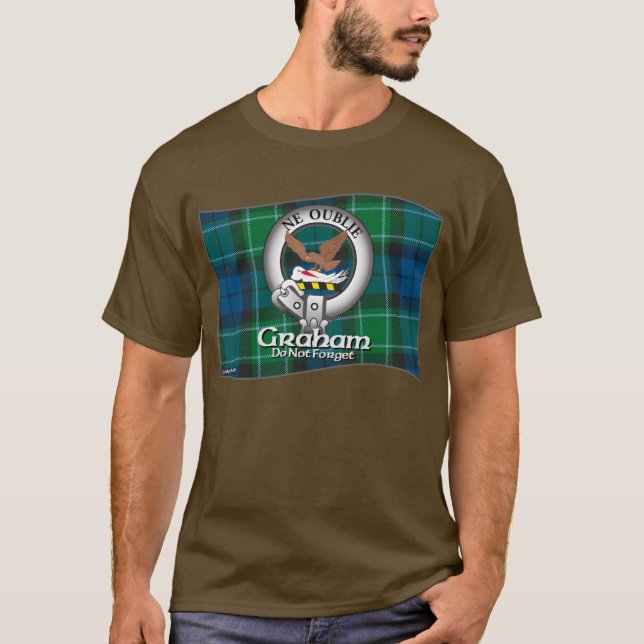 T-shirt Habillement de clan de Graham (Devant)