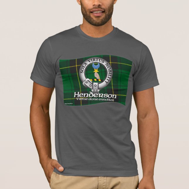 T-shirt Habillement de clan de Henderson (Devant)