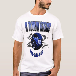 T-shirt HABILLEMENT de la VILLE RIDAZ de H - bleu À HAUTES