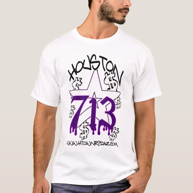 T-SHIRT HABILLEMENT DE LA VILLE RIDAZ DE H - HOUSTON 713 (Devant)