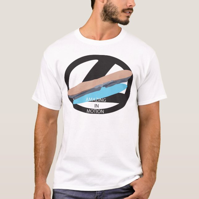 T-shirt Habillement de Lexus Hoverboard (Devant)