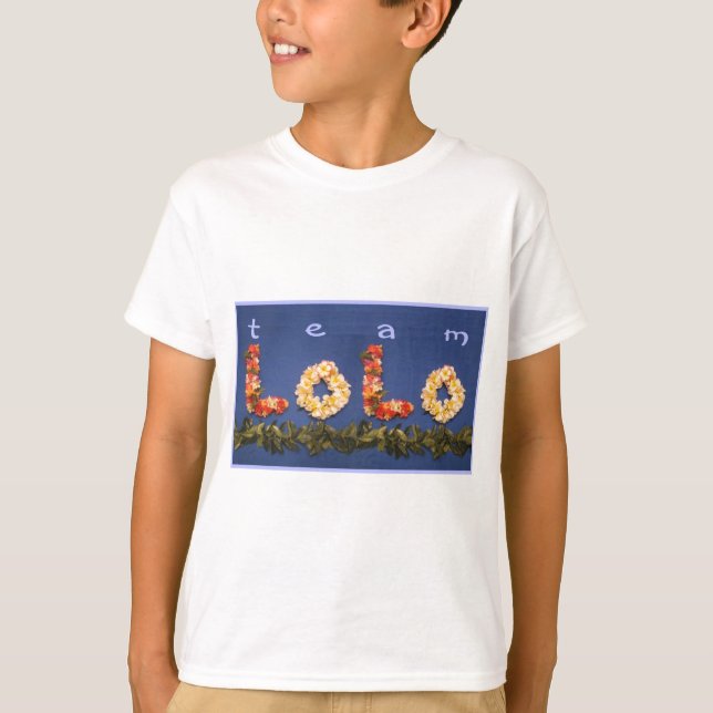 T-shirt Habillement de Lolo d'équipe (Devant)