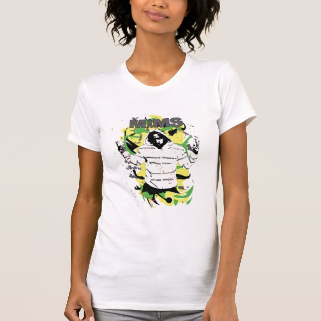 T-shirt Habillement de MIMS - éclaboussure - exclusivité (Devant)