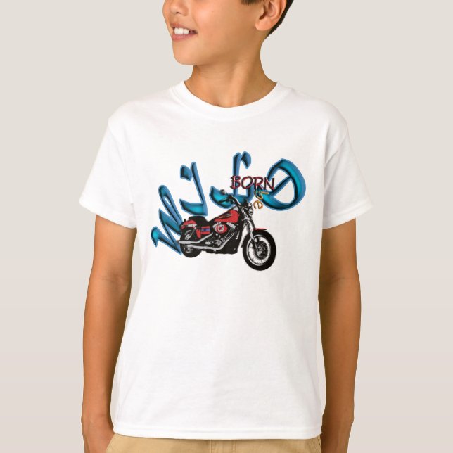 T-shirt Habillement de moto pour les hommes, des femmes, (Devant)