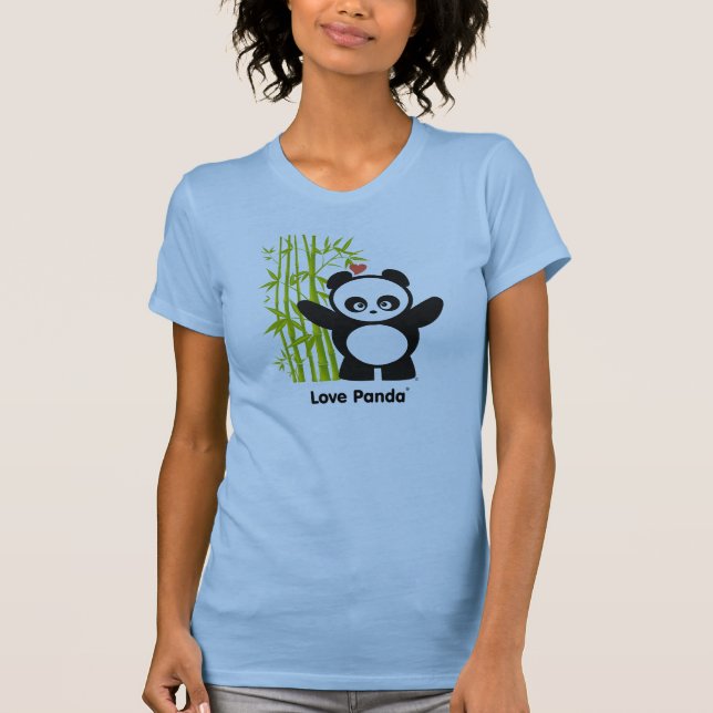 T-shirt Habillement de Panda® d'amour (Devant)