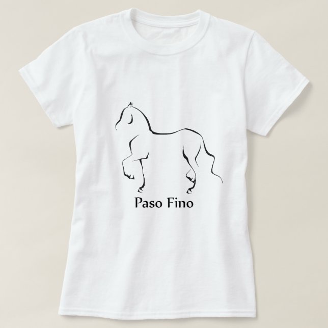 T-shirt Habillement de Paso Fino (Design devant)