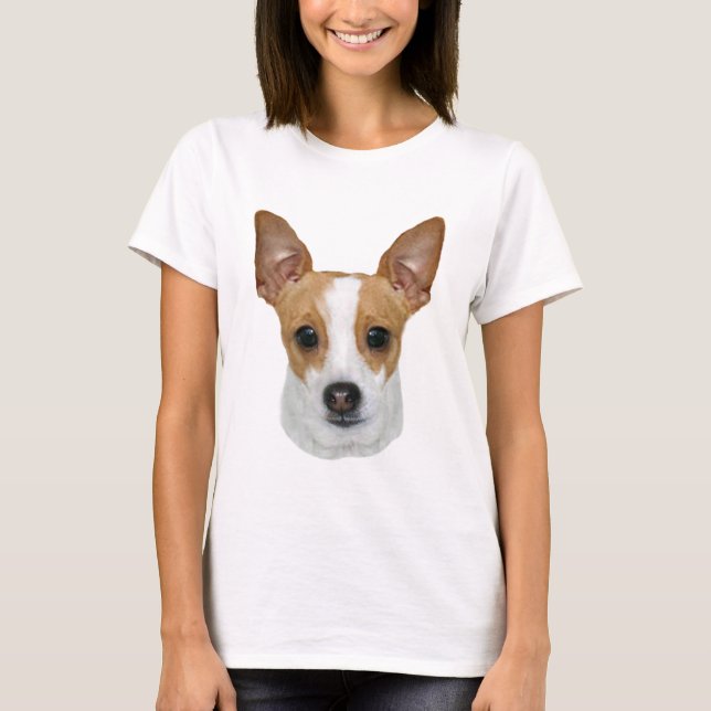 T-shirt Habillement de Rat terrier (Devant)