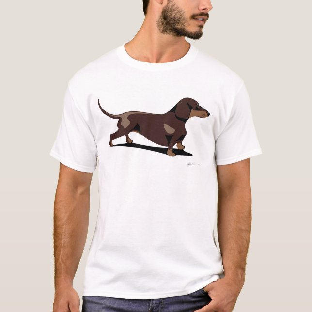 T-shirt Habillement de teckel de Dachsmania (Devant)