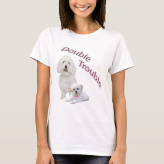 T-shirt Habillement décontracté de double problème maltais