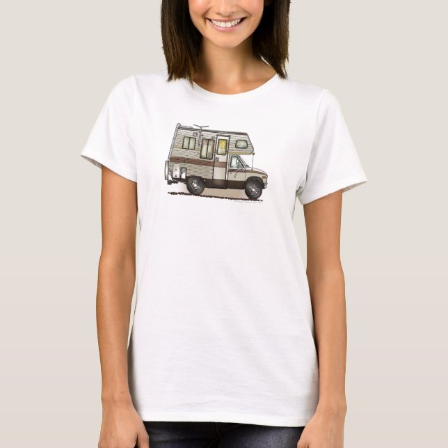 T-shirt Habillement du campeur rv de la classe C (Devant)