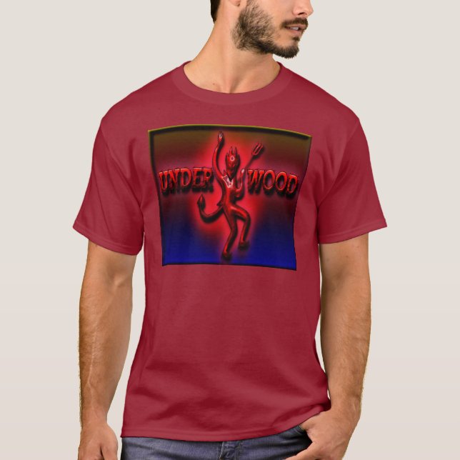 T-shirt Habillement du diable rouge II de jambon de (Devant)