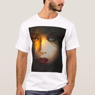 T-shirt Habillement du visage de la femme