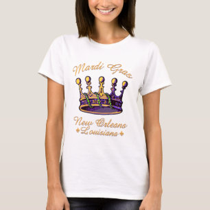T-shirt Habillement et cadeaux de couronne de mardi gras