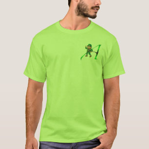 T-shirt Habillement et cadeaux de l'athée "A" de lutin