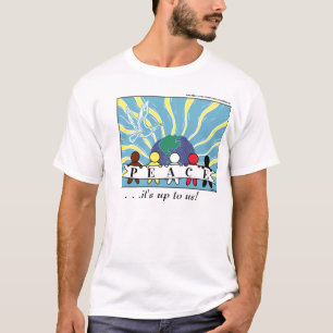 T-SHIRT HABILLEMENT, ETC. : CHEMISE DE PAIX DU MONDE