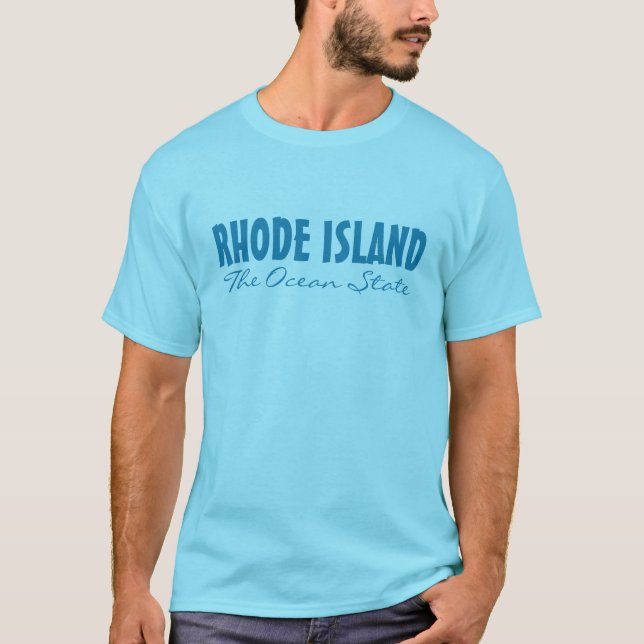 T-shirt Habillement fait sur commande des textes d'ÎLE DE (Devant)