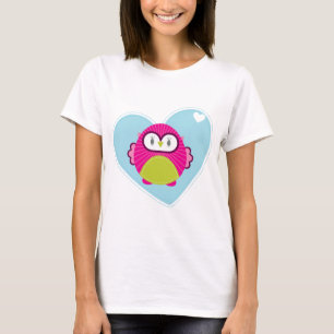 T-shirt HABILLEMENT : : hibou - huée