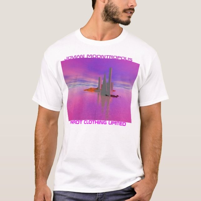 T-SHIRT HABILLEMENT JUPITÉRIEN LTD DE MOONTROPOLIS/PARROT (Devant)