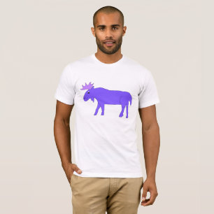 T-shirt Habillement pourpre d'orignaux