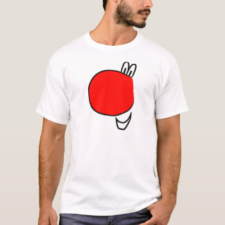 T-shirt Habillement rouge de jours de nez