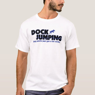 T-shirt Habillement sautant de dock plus frais