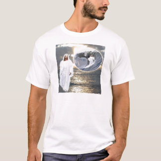 T-shirt Habillement surfant de Jésus