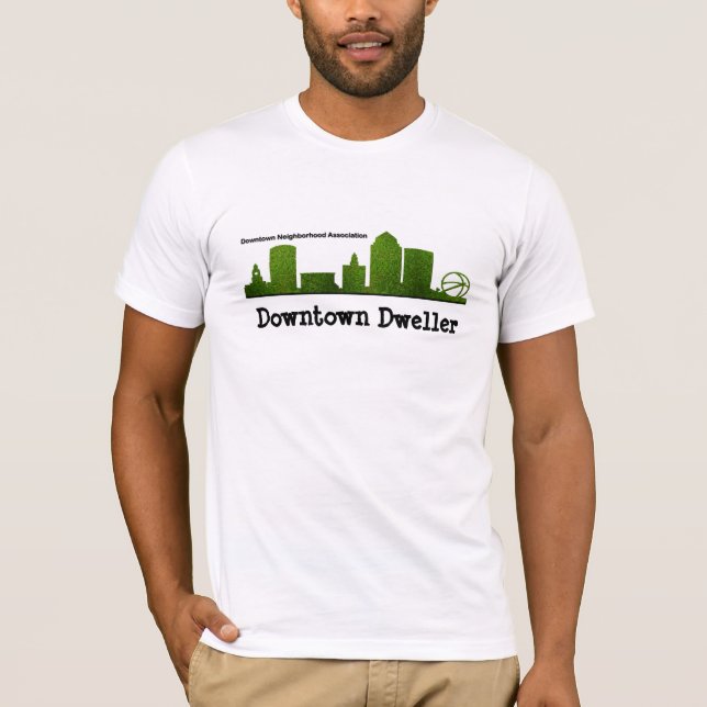 T-shirt Habitant du centre (Devant)