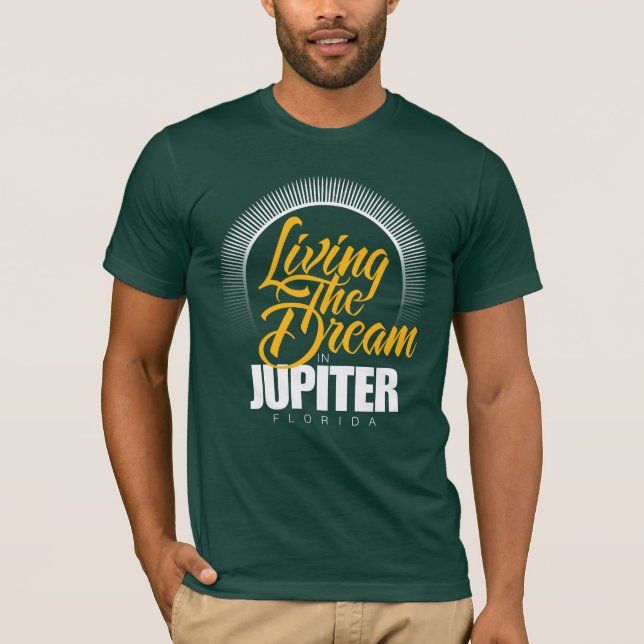 T-shirt Habitant le rêve dans Jupiter (Devant)