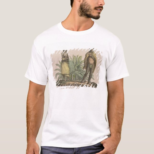 T-shirt Habitants d'île de Pâques (Devant)