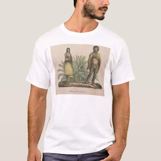 T-shirt Habitants d'île de Pâques (Devant)