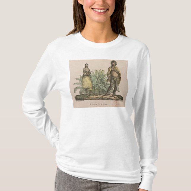T-shirt Habitants d'île de Pâques (Devant)