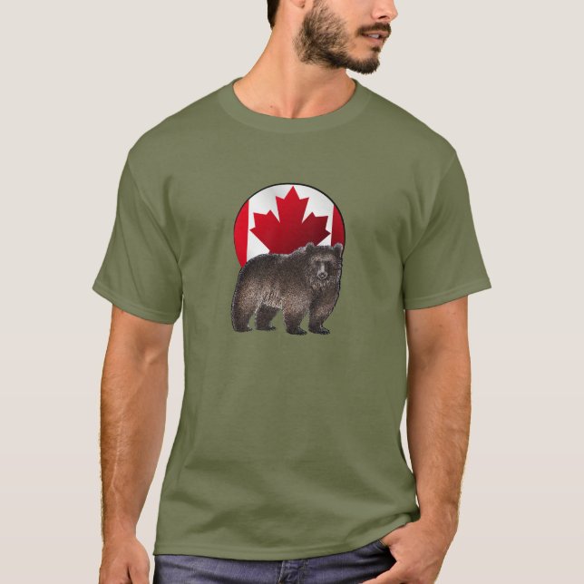T-shirt Habitat canadien (Devant)