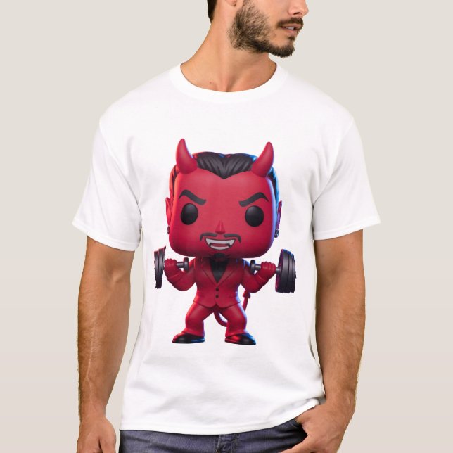 T-shirt Habitudes saines d'enfer (Devant)
