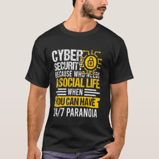 T-shirt Hacker Casquette blanc pour le cyber-guerrier et H