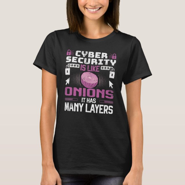 T-shirt Hacker éthique Casquette blanc - Cyber sécurité ré (Devant)
