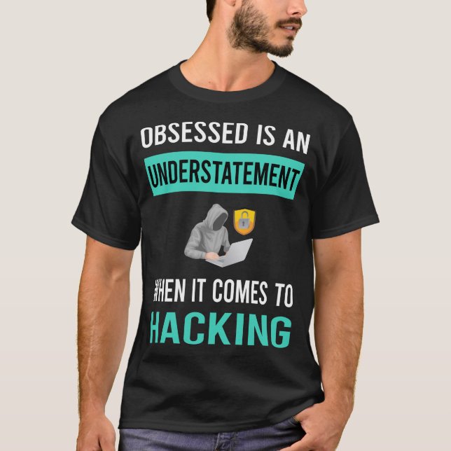 T-shirt Hacker piratage observé (Devant)