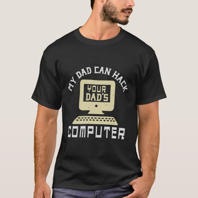 T-shirt Hacker Shirt Kids (Devant)
