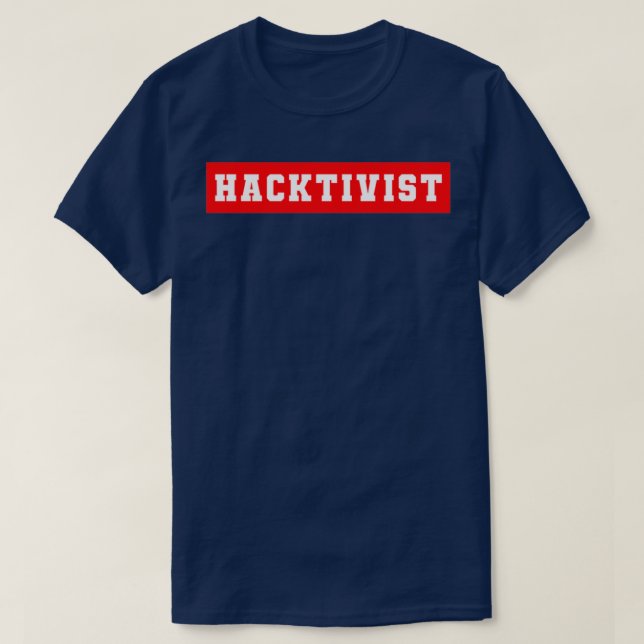 T-shirt Hacktiviste (Design devant)