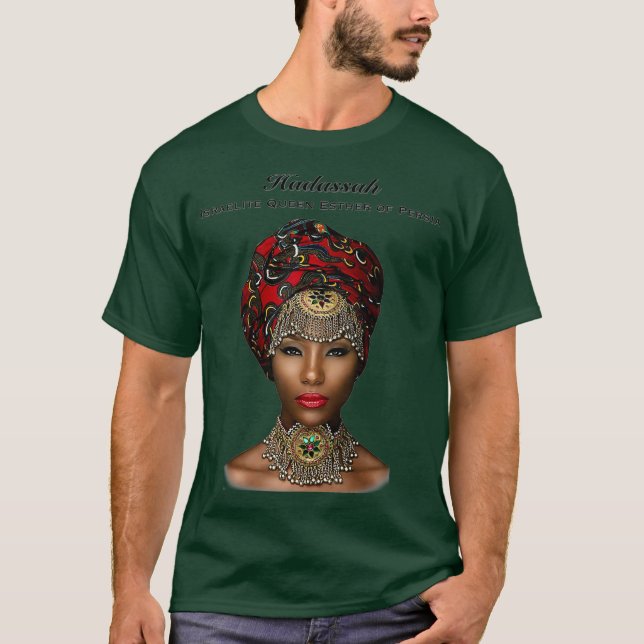 T-shirt Hadassah Israelite Queen of Persia (Devant)